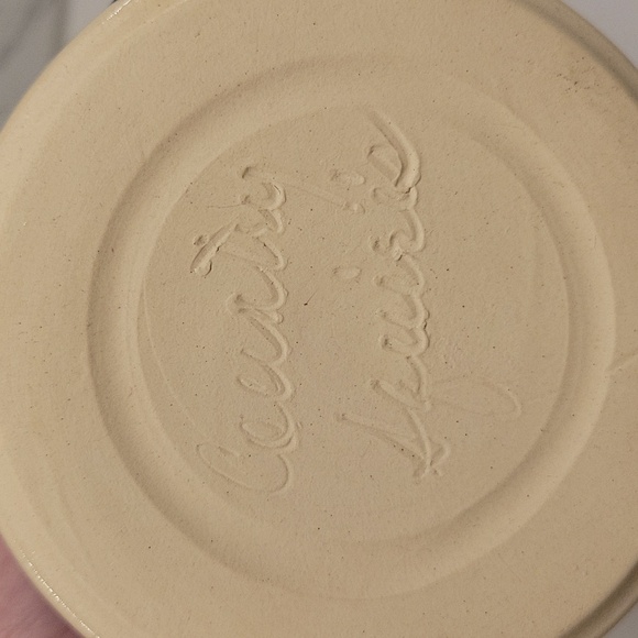 Vintage Country Squire Cream And Sugar Set | Glazed Handmade Pottery - Picture 7 of 10